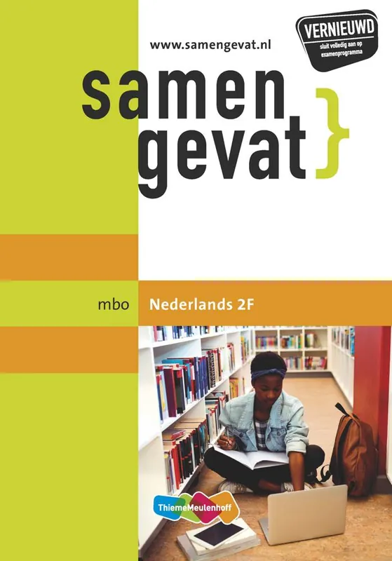 Samengevat MBO Nederlands 2F / Druk 2 Direct Beschikbaar