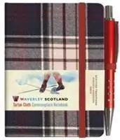 Betrouwbaar Waverley S.T. (S): Dress Mini with Pen Pocket Genuine Tartan Cloth Commonplace Notebook