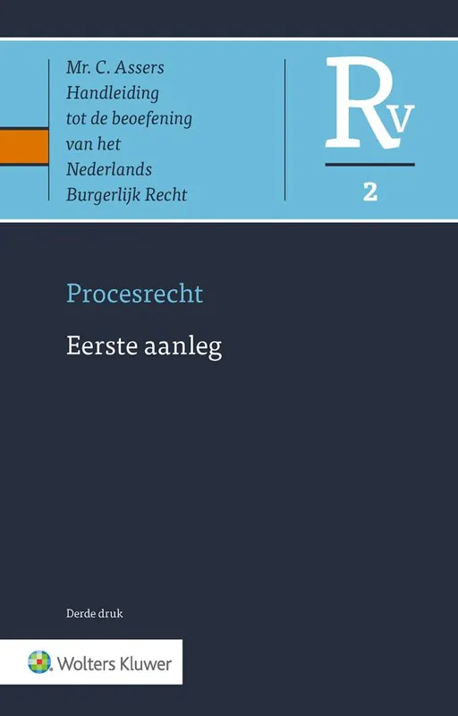 Fabrieksprijs Procesrecht 2 Eerste aanleg / Druk 3
