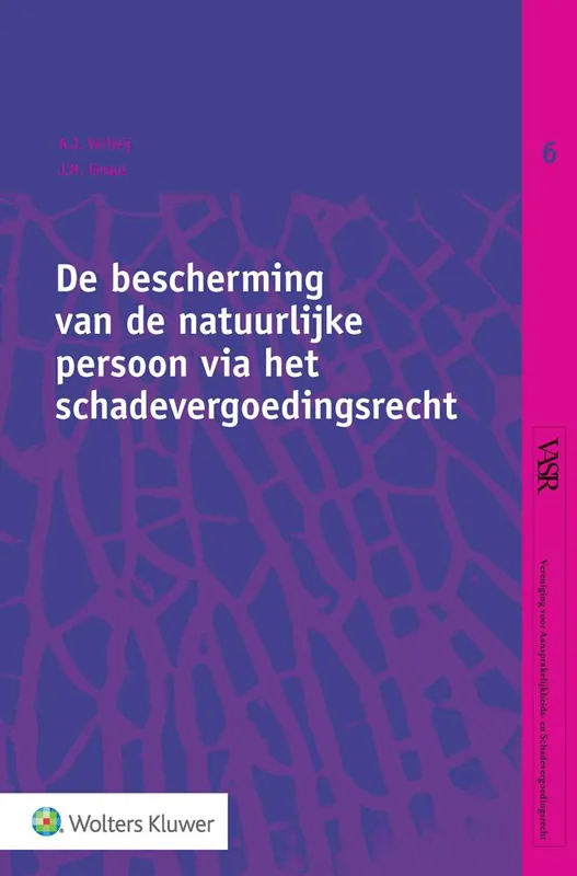 De bescherming van de natuurlijke persoon via het schadevergoedingsrecht / Druk 1 Actieprijs