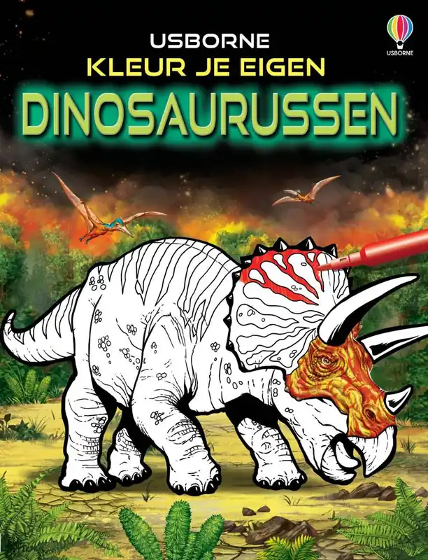 Lage Kosten Kleur je eigen dinosaurussen / Druk 1