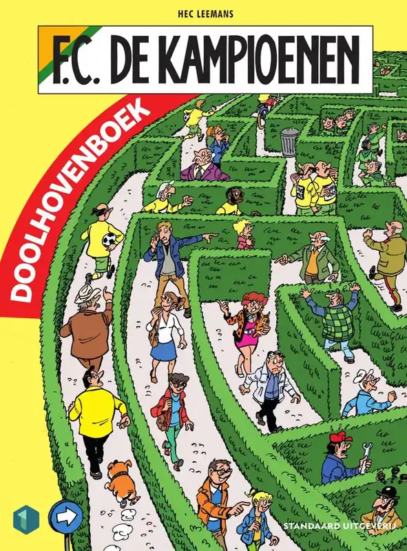 Finale Uitverkoop F.C. De Kampioenen Doolhovenboek / Druk 1