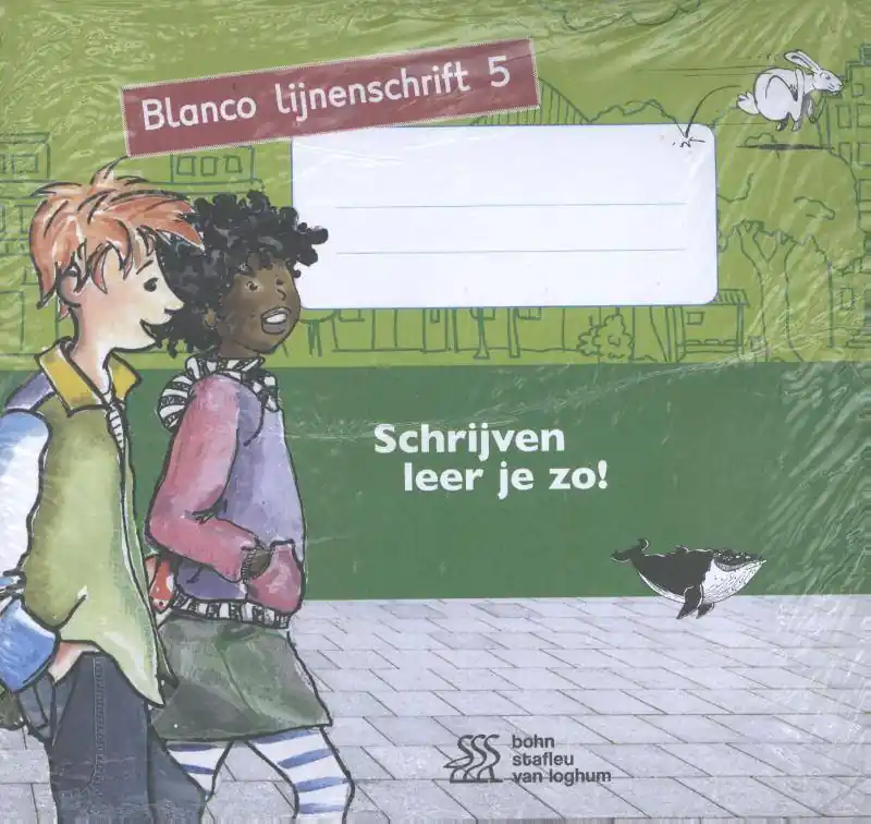 Schrijven leer je zo! - Blanco lijnenschrift 5 - set van 5 ex. / Druk 4 Hete Deal