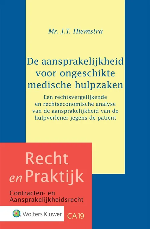 De aansprakelijkheid voor ongeschikte medische hulpzaken / Druk 1 Populair