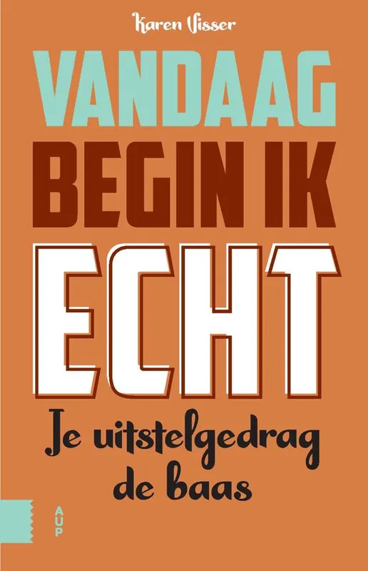 Merkproduct Vandaag begin ik echt / Druk 1