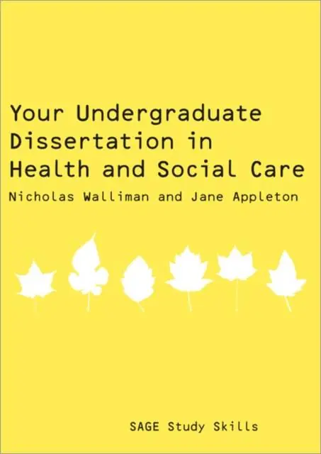 Populair Your Undergraduate Dissertation in Health and Social Care