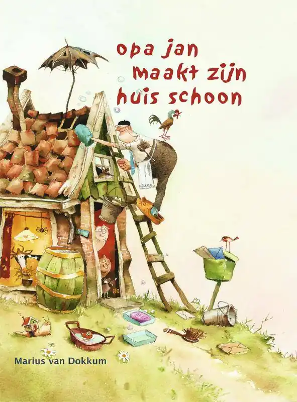 Hete Deal Opa Jan maakt zijn huis schoon / Druk 1