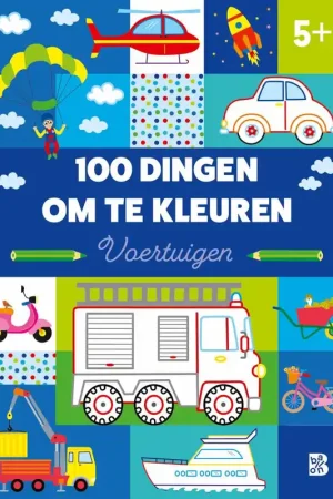 100 dingen om te kleuren: voertuigen / Druk 1 Weekendaanbieding
