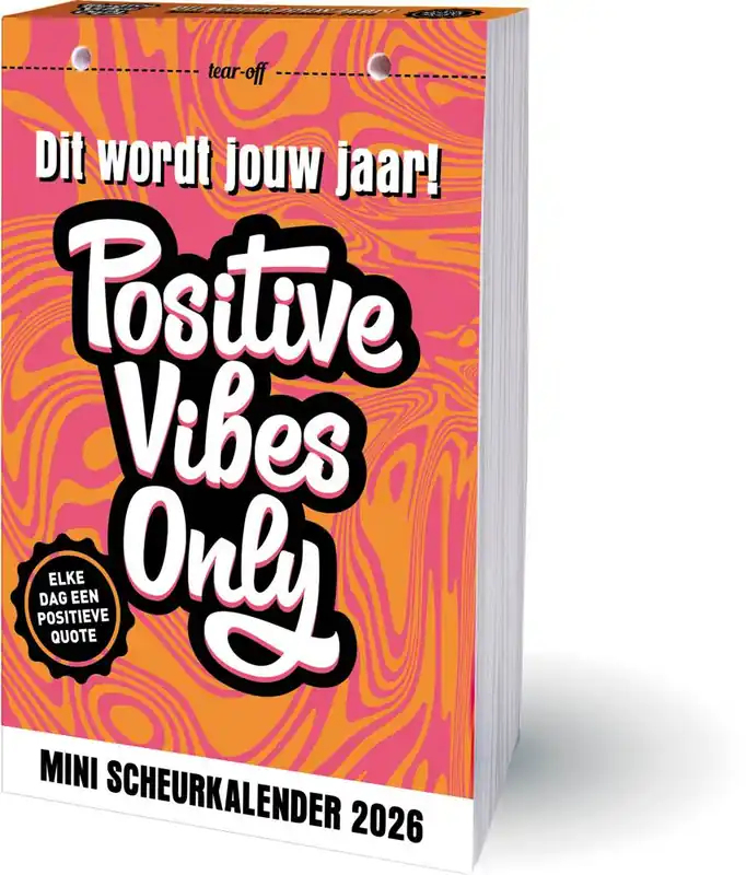 Dit wordt jouw jaar - positieve vibes scheurkalender mini - 2026 / Druk 1 Gratis Verzending