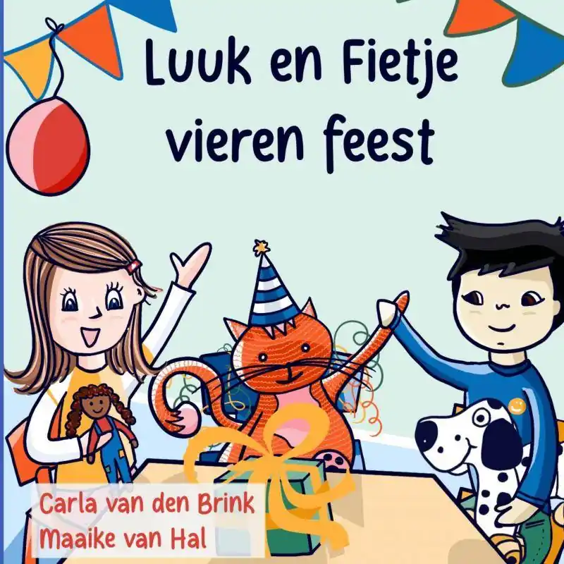 luuk en fietje vieren feest / Druk 1 Rechtstreeks Van De Fabrikant