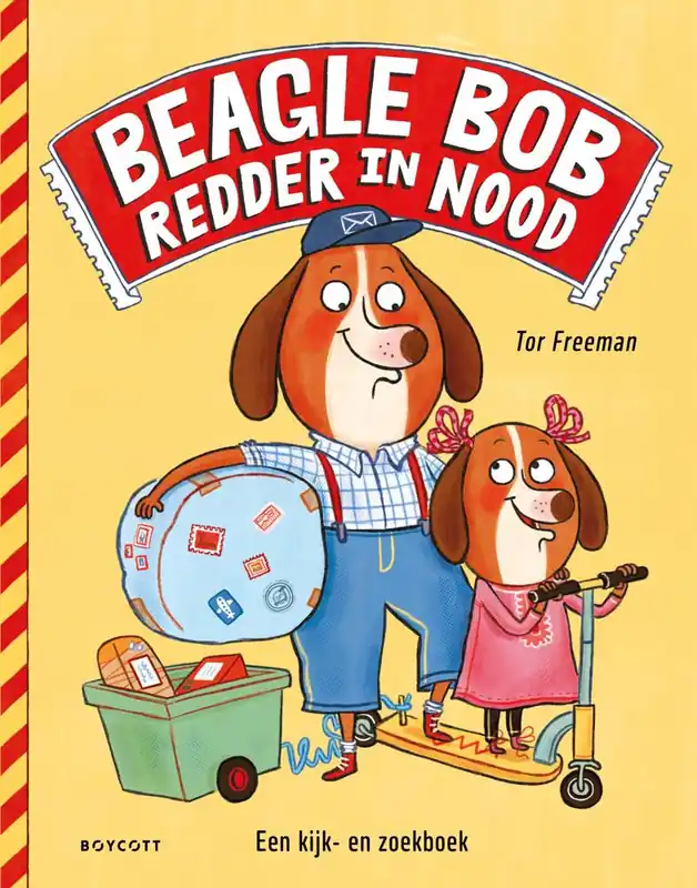 Merkproduct Beagle Bob, redder in nood / Druk 1