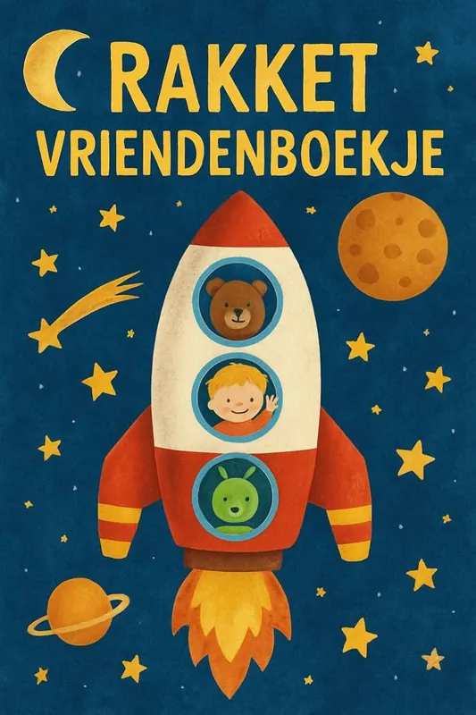 Speciale Aanbieding Rakket Vriendenboekje / Druk 1