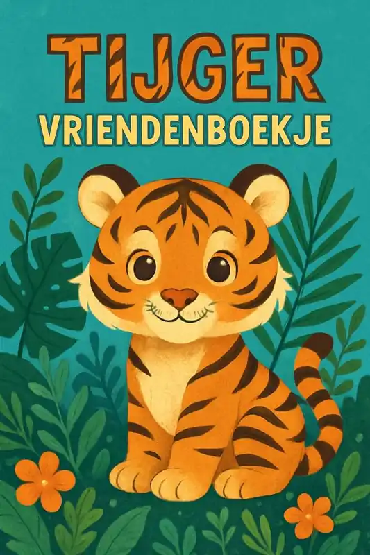 Tijger Vriendenboekje / Druk 1 Tijdelijk Beschikbaar