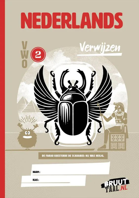 Uitverkoop BruutTAAL 2 vwo nederlands Werkboek / Druk 1