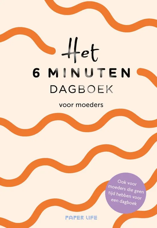 Het 6 minuten dagboek voor moeders / Druk 1 Snelle Levering