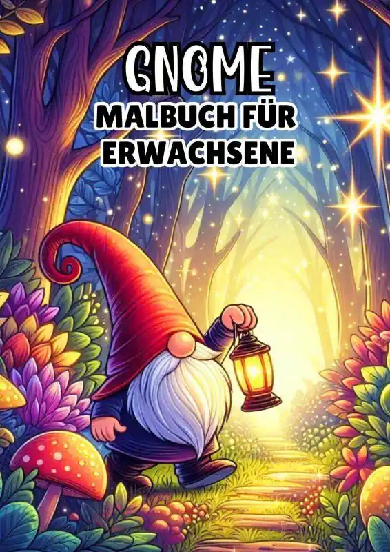 Korting Gnome - Malbuch für Erwachsene / 1 Edition