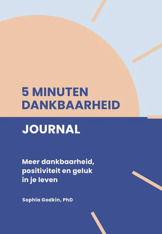 5 minuten dankbaarheid journal / Druk 1 Uitverkoop