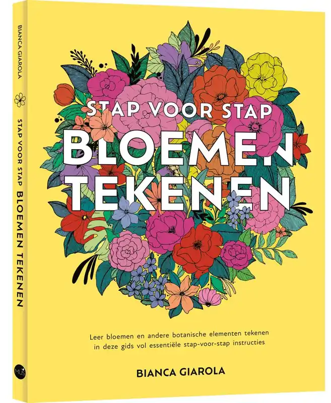 Snelle Levering Stap voor stap bloemen tekenen / Druk 1
