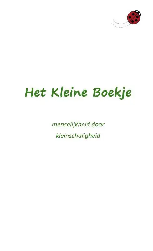 Premium Het Kleine Boekje / Druk 1