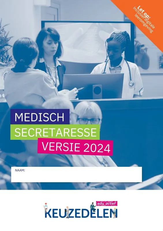 Dagaanbieding Medisch secretaresse versie 2024 | combipakket / Druk 1