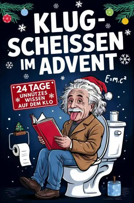 Uitverkoop Klugscheissen im Advent - 24 Tage unnützes Wissen für das stille Örtchen / 1 Edition