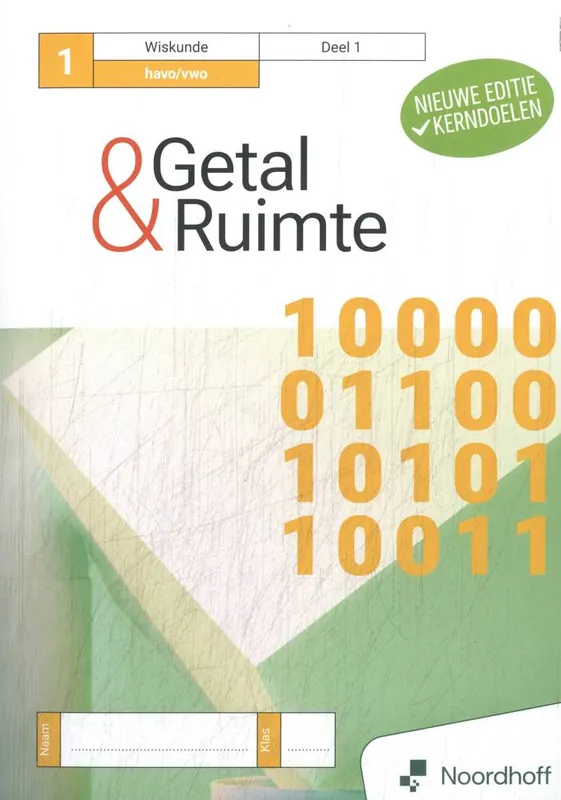 Getal & Ruimte havo/vwo deel 1 Leerboek 1 / Druk 14 Laatste Kans
