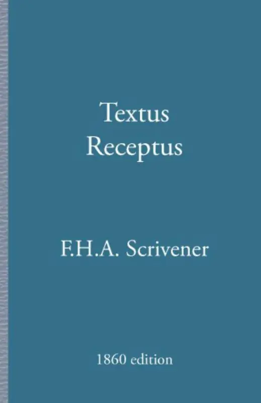 Textus Receptus / 1st Edition Lage Kosten