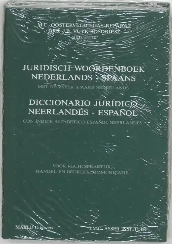 Favoriet Juridisch woordenboek Diccionario juridico / Druk 1