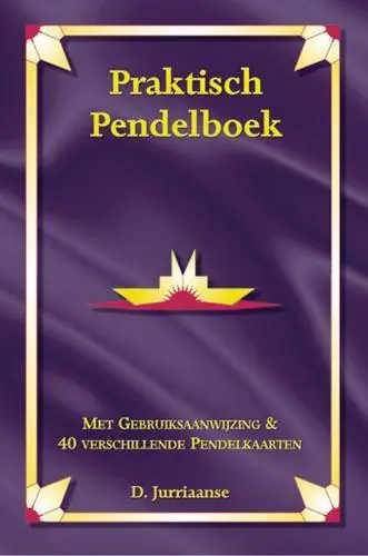 Praktisch pendelboek met gebruiksaanwijzing & 40 verschillende pendelkaarten / Druk 5 Gereduceerde Prijs