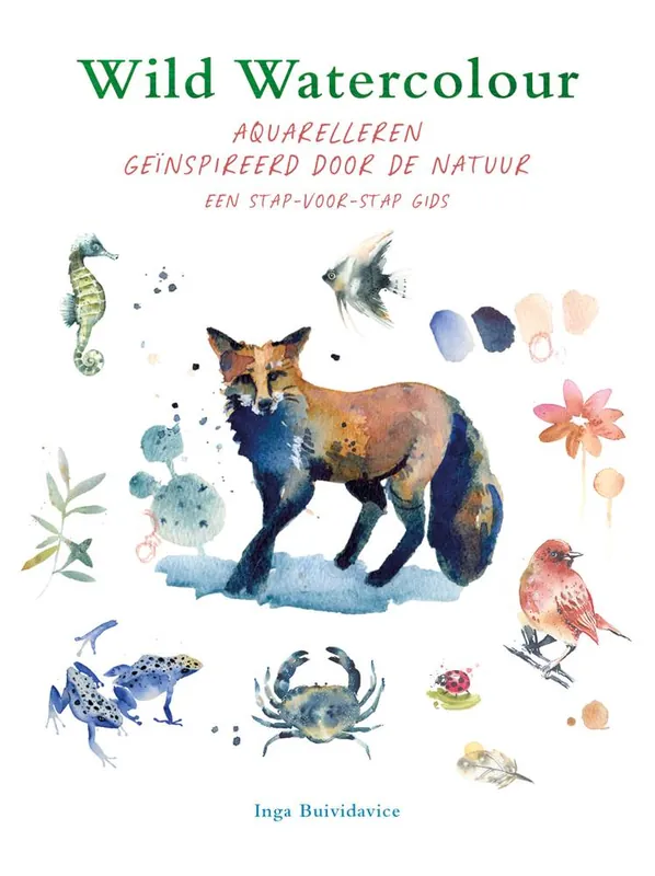 Wild watercolour / Druk 1 Direct Beschikbaar