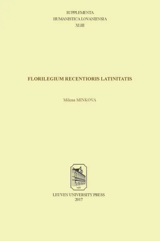 Florilegium recentioris Latinitatis / 1 Edition Gereduceerde Prijs