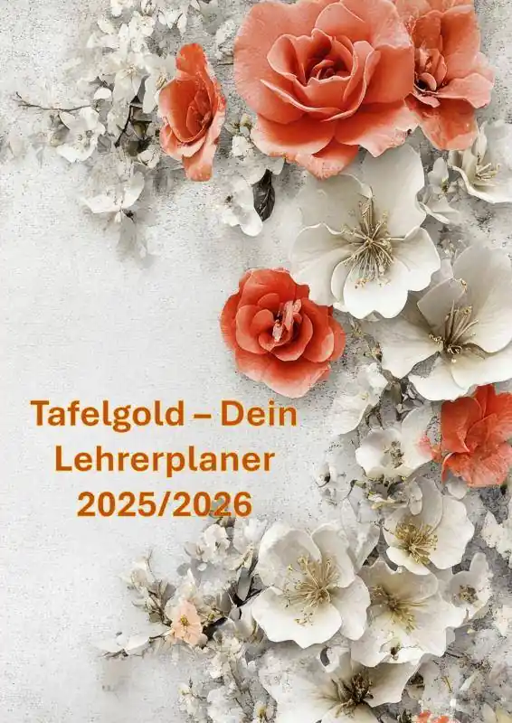Tafelgold – Dein Lehrerplaner 2025/2026(Auch eine wundervolle Idee als Abschiedsgeschenk für Lehrer:innen.) / 1 Edition Express Levering