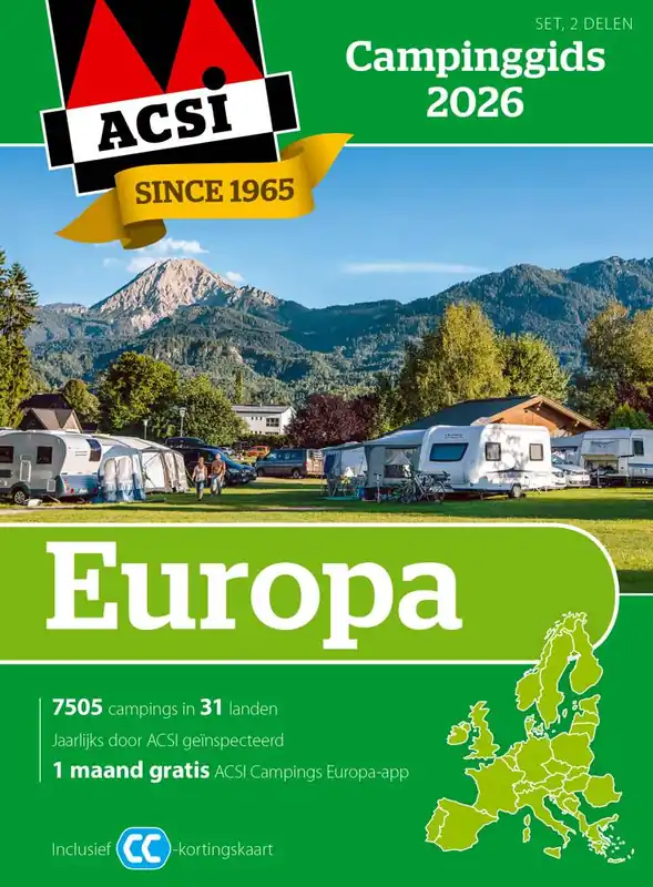 Meest Verkocht ACSI Campinggids Europa 2026 / Druk 1
