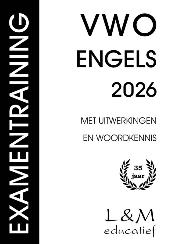 Examentraining vwo Engels 2026 / Druk 1 Korting