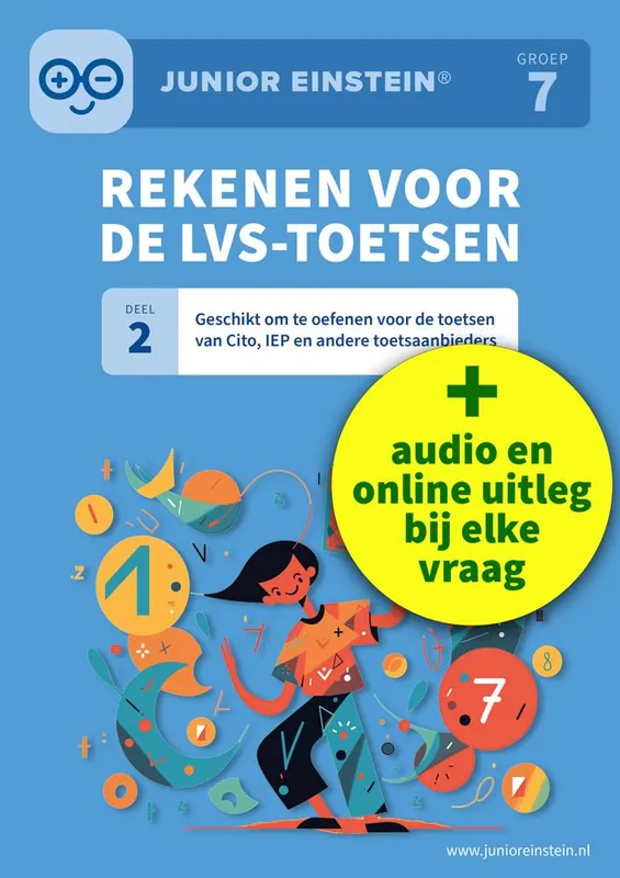 Laatste Versie Rekenen voor de LVS-toetsen 2 groep 7 / Druk 1
