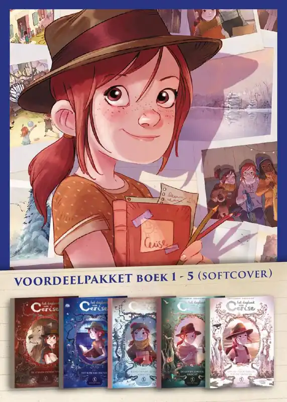 Nieuw Het dagboek van Cerise: VOORDEELPAKKET 01 tm 05 (softcover) / Druk 1