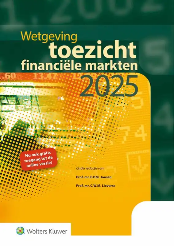 Korting Wetgeving toezicht financiële markten 2025 / Druk 1