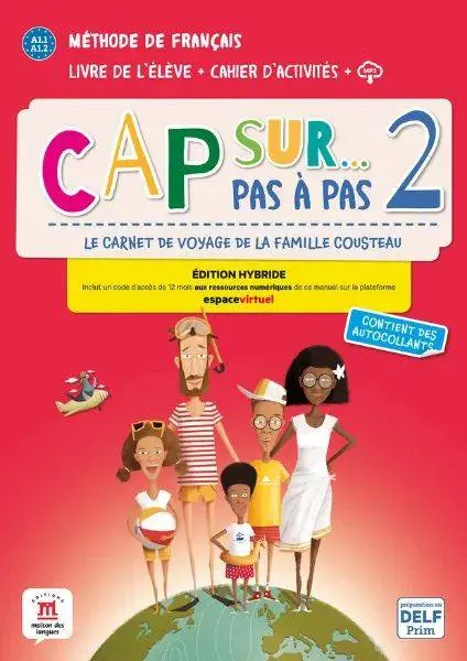 Cap sur... pas à pas 2 Éd. hybride Livre + Cahier / 1 Edition Meest Verkocht