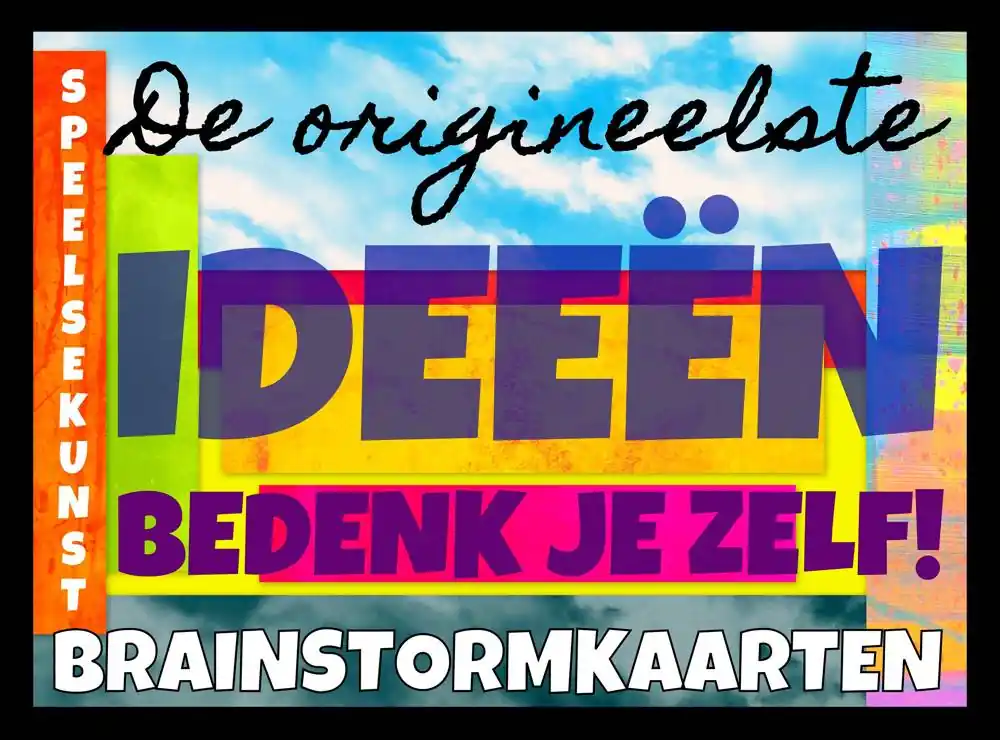 Seizoensaanbieding Speelsekunst brainstormkaarten / Druk 1