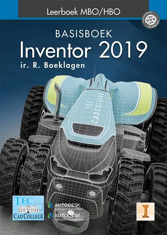Inventor 2019 Leerboek MBO/HBO Basisboek / Druk 1 Voordeelprijs