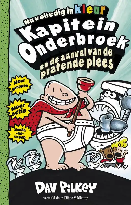Kapitein Onderbroek en de aanval van de pratende plees / Druk 17 Dagaanbieding