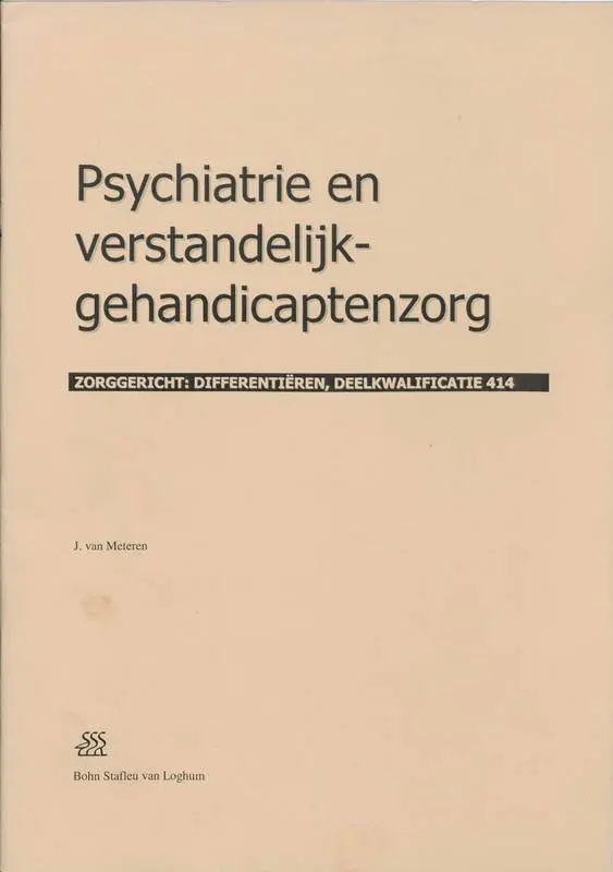 Express Levering Psychiatrie en verstandelijk-gehandicaptenzorg / Druk 1