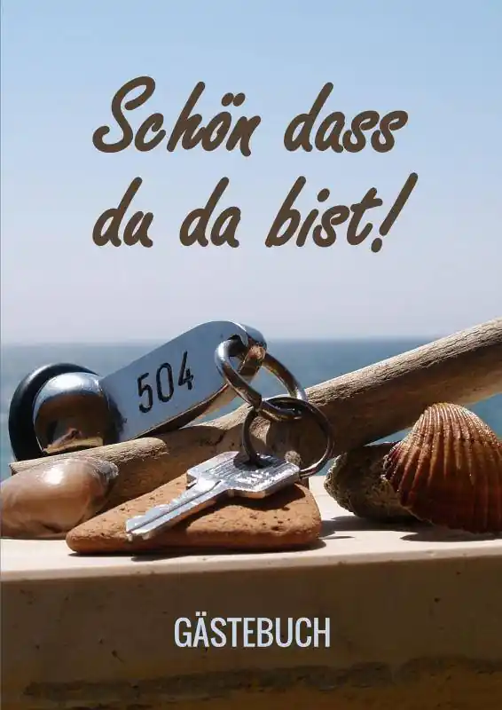 Schön dass du da bist! - Gästebuch / 1 Edition Direct Verzonden
