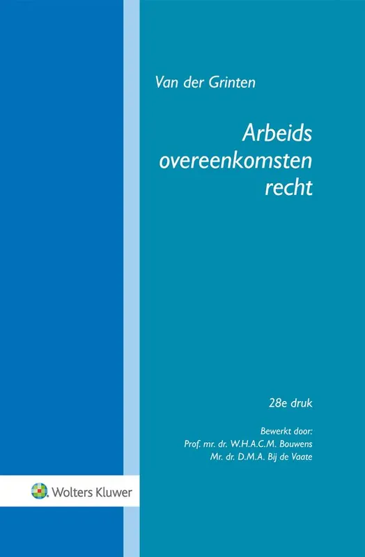 Arbeidsovereenkomstenrecht / Druk 28 Express Levering
