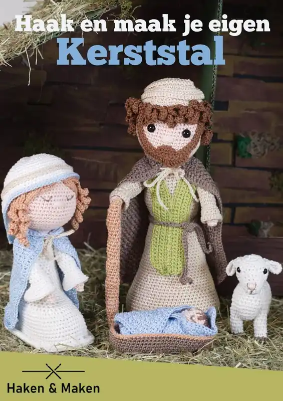 Gereduceerde Prijs Haak en maak je eigen Kerststal / Druk 1