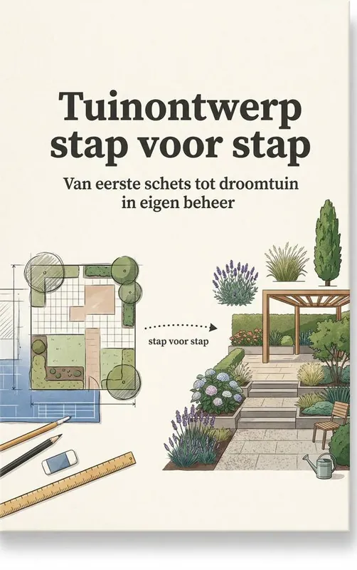 Tuinontwerp stap voor stap / Druk 1 Gratis Verzending