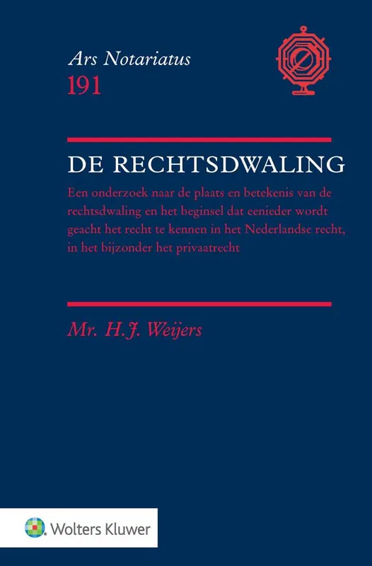 De rechtsdwaling / Druk 1 Aanbieding