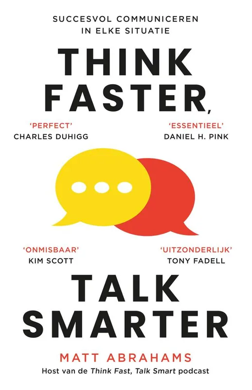 Think Faster, Talk Smarter / Druk 1 Uitverkoop