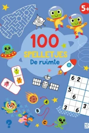100 spelletjes: De ruimte 5+ / Druk 1 Beperkt Aanbod