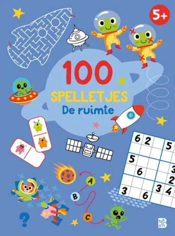100 spelletjes: De ruimte 5+ / Druk 1 Beperkt Aanbod